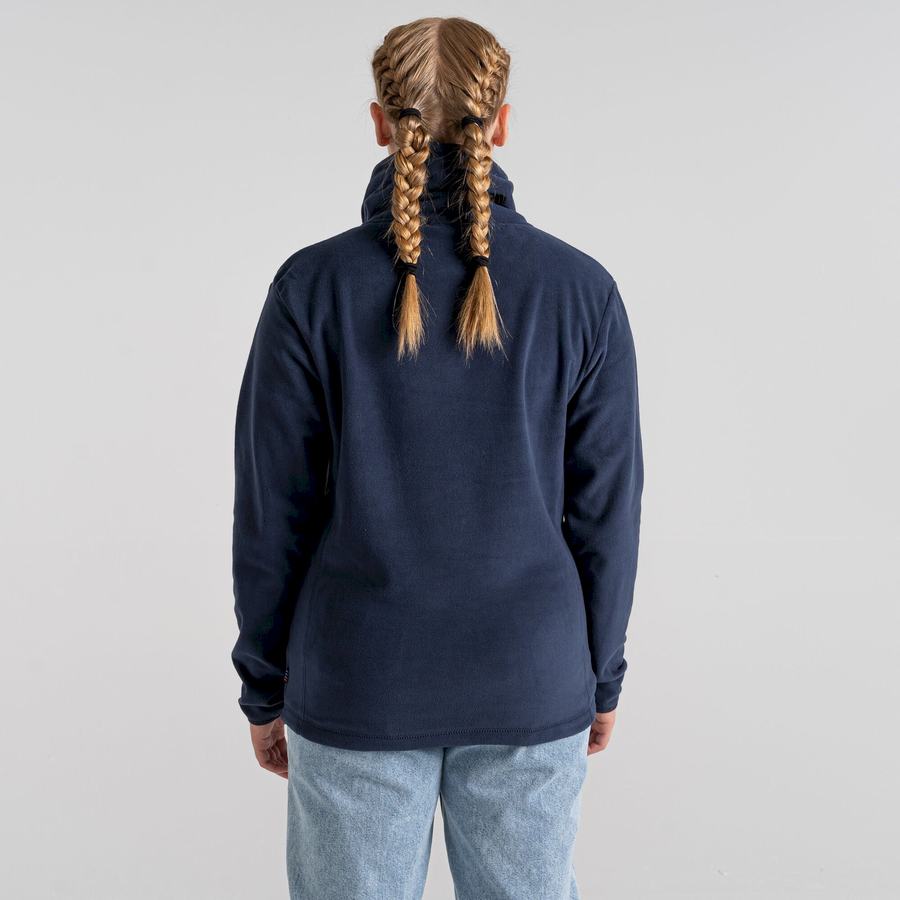 Men's Craghoppers Frey Overhead Sweatshirts Blue Navy | NZI8821FE