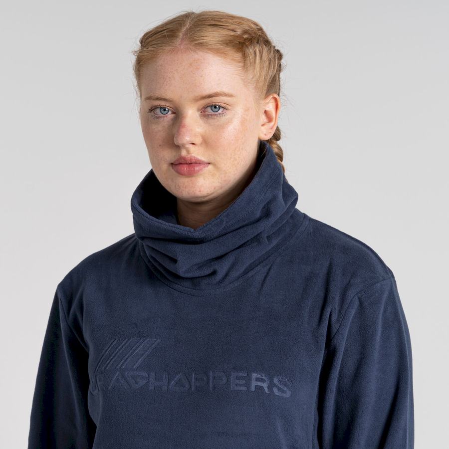 Men's Craghoppers Frey Overhead Sweatshirts Blue Navy | NZI8821FE