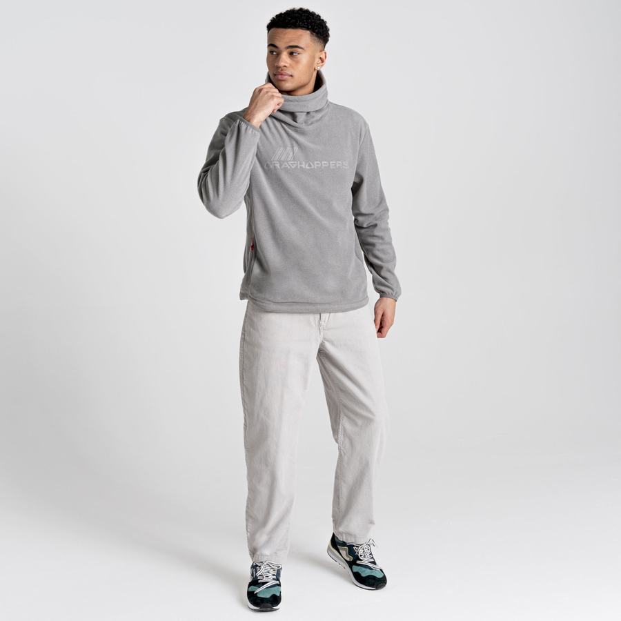 Men's Craghoppers Frey Overhead Sweatshirts Grey | VWW7563JE