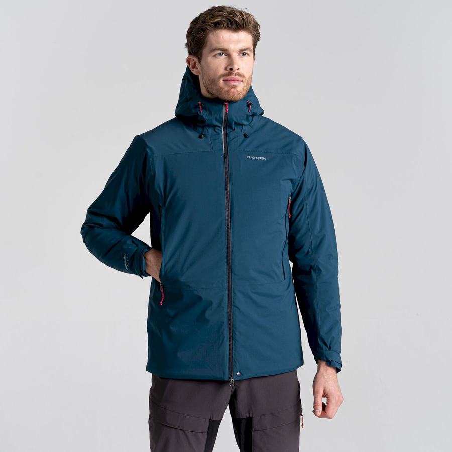 Men's Craghoppers Gryffin Thermic Jackets Dark Blue | MUF2737XG