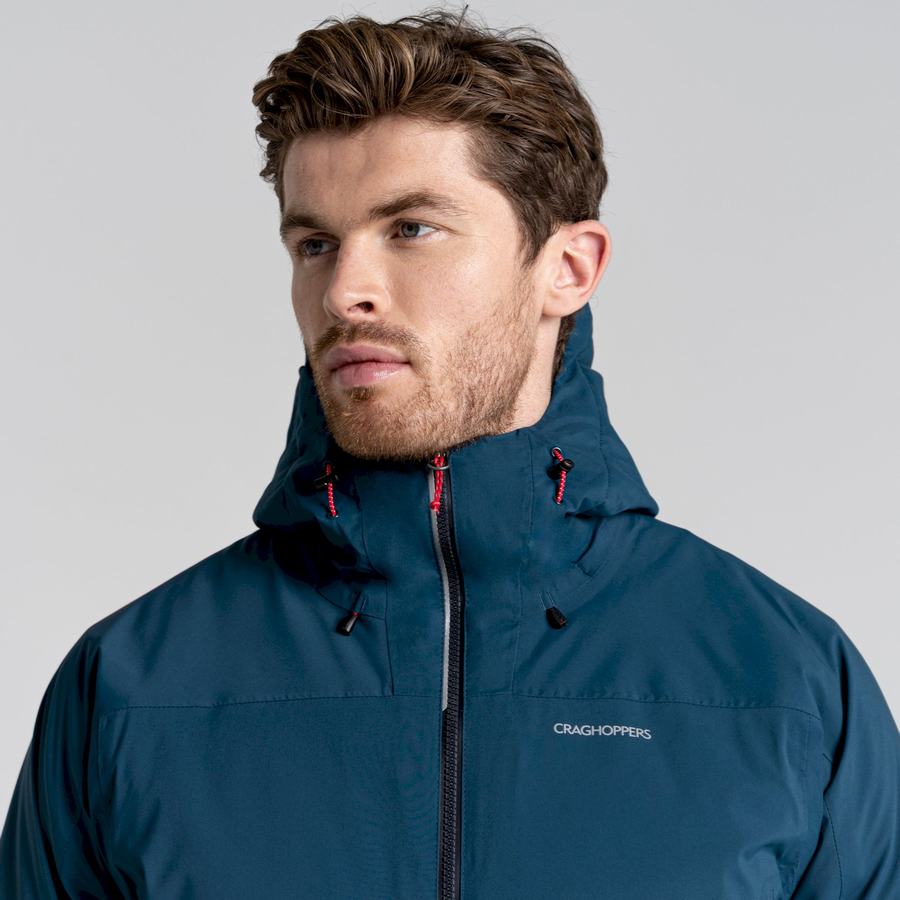 Men's Craghoppers Gryffin Thermic Jackets Dark Blue | MUF2737XG