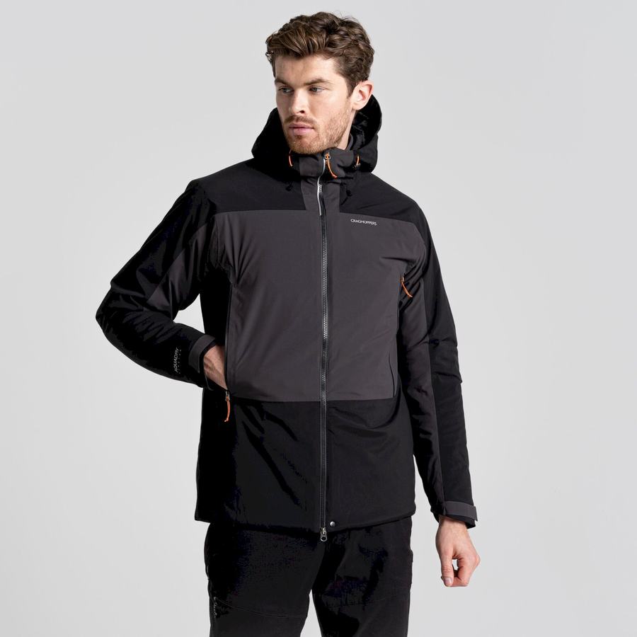 Men's Craghoppers Gryffin Thermic Jackets Black | ZZE62DP