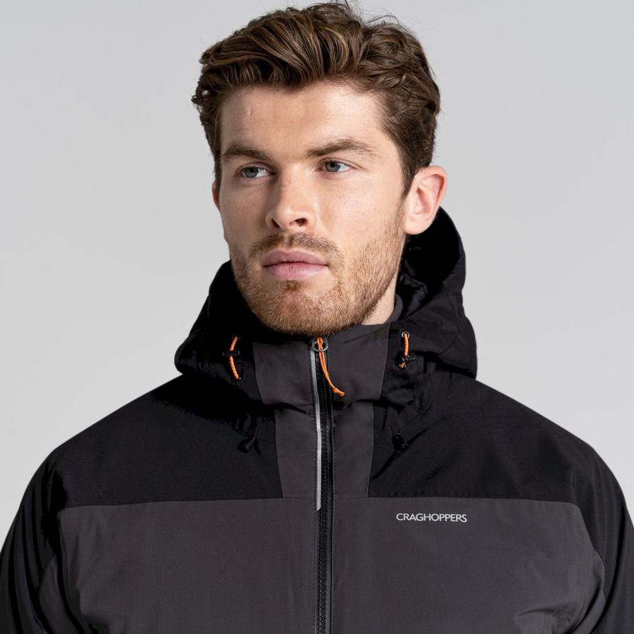 Men's Craghoppers Gryffin Thermic Jackets Black | ZZE62DP