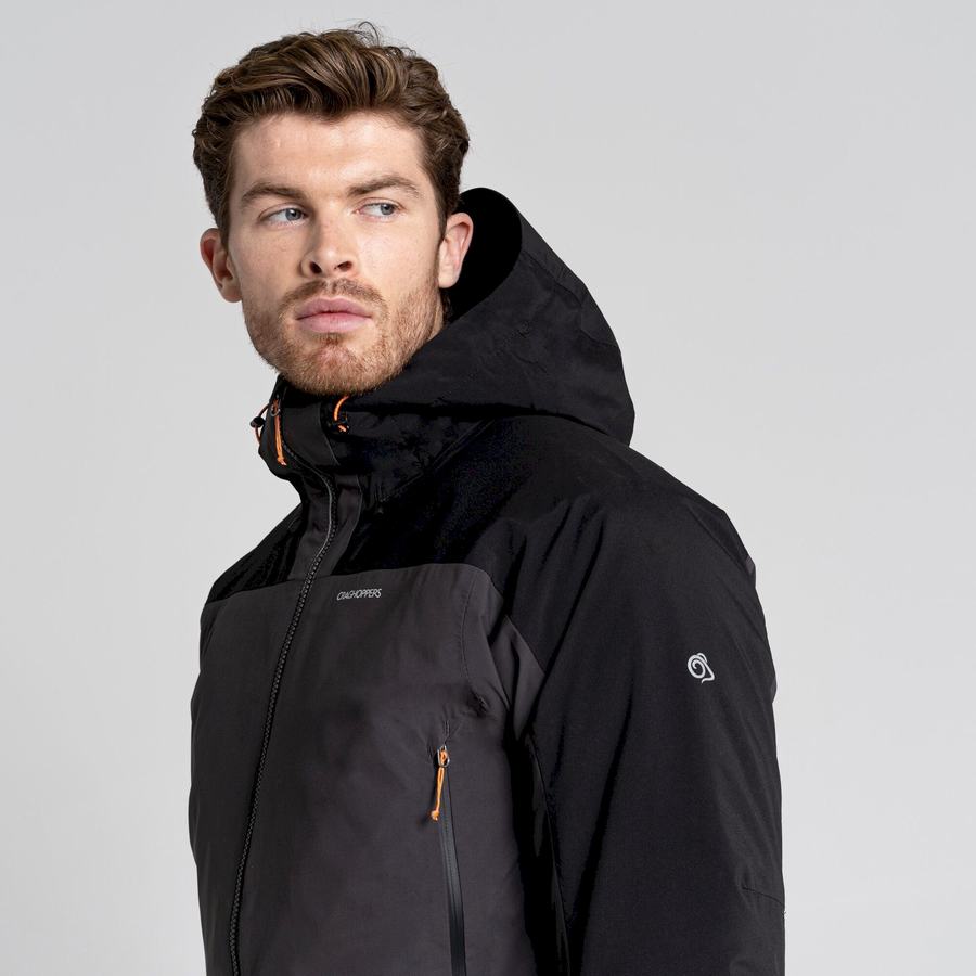 Men's Craghoppers Gryffin Thermic Jackets Black | ZZE62DP