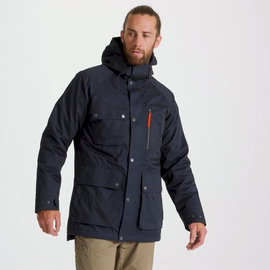 Men's Craghoppers Haster 3 In 1 Jackets Navy | FJV1439EK