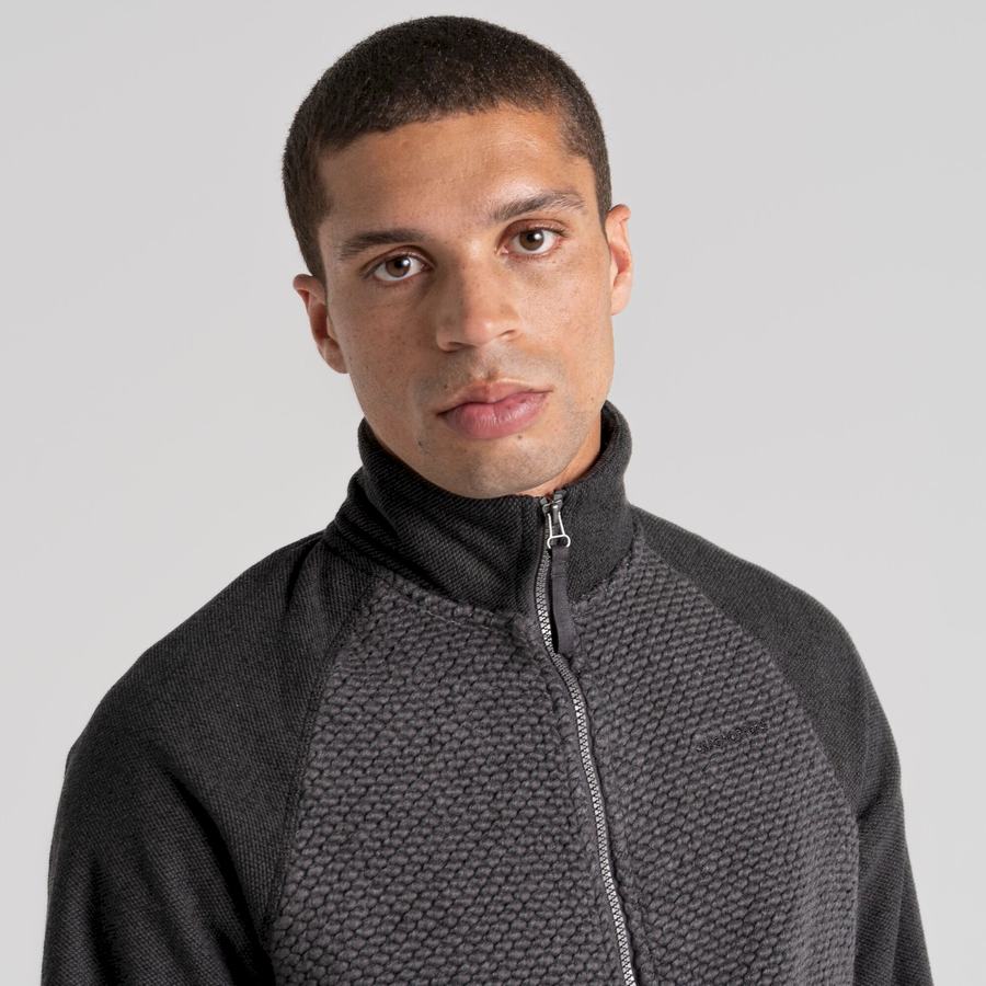 Men's Craghoppers Hector Jackets Black Grey | KAL4568NA