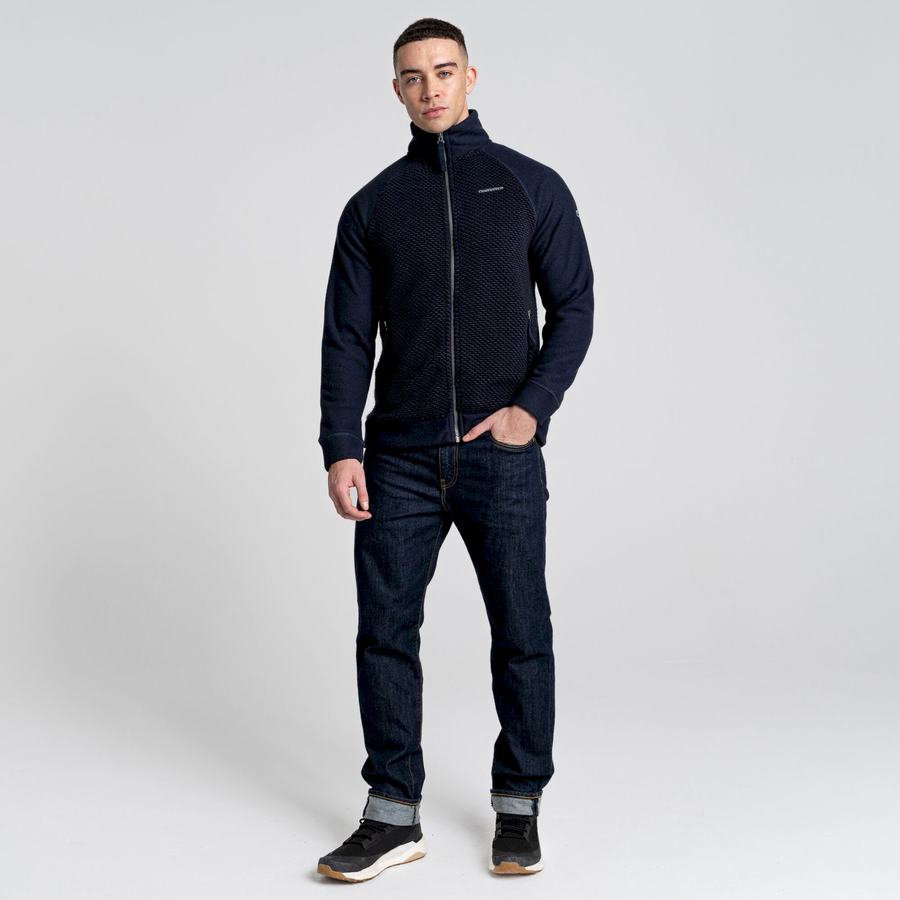 Men's Craghoppers Hector Jackets Navy Blue | XYT722HW