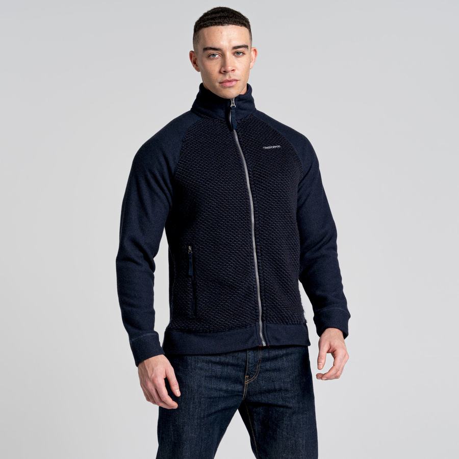 Men's Craghoppers Hector Jackets Navy Blue | XYT722HW