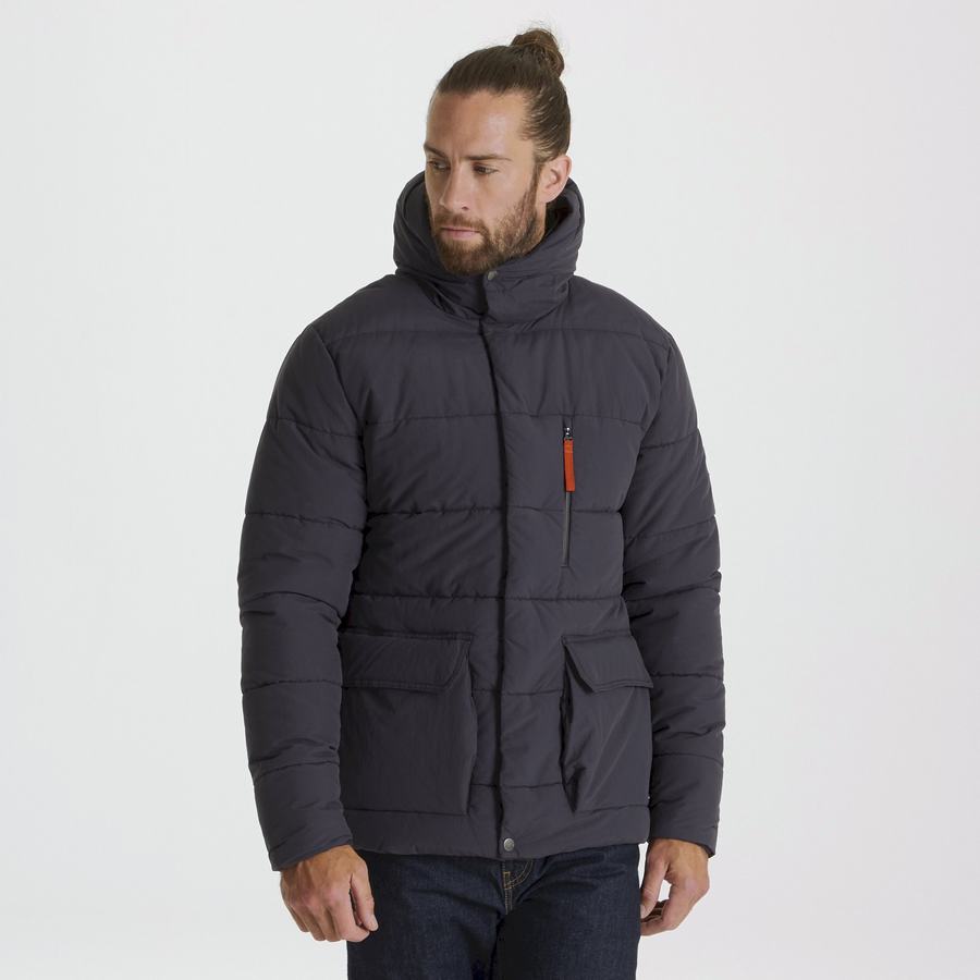 Men's Craghoppers Insulated Cromarty Jackets Navy | CUL2575YQ