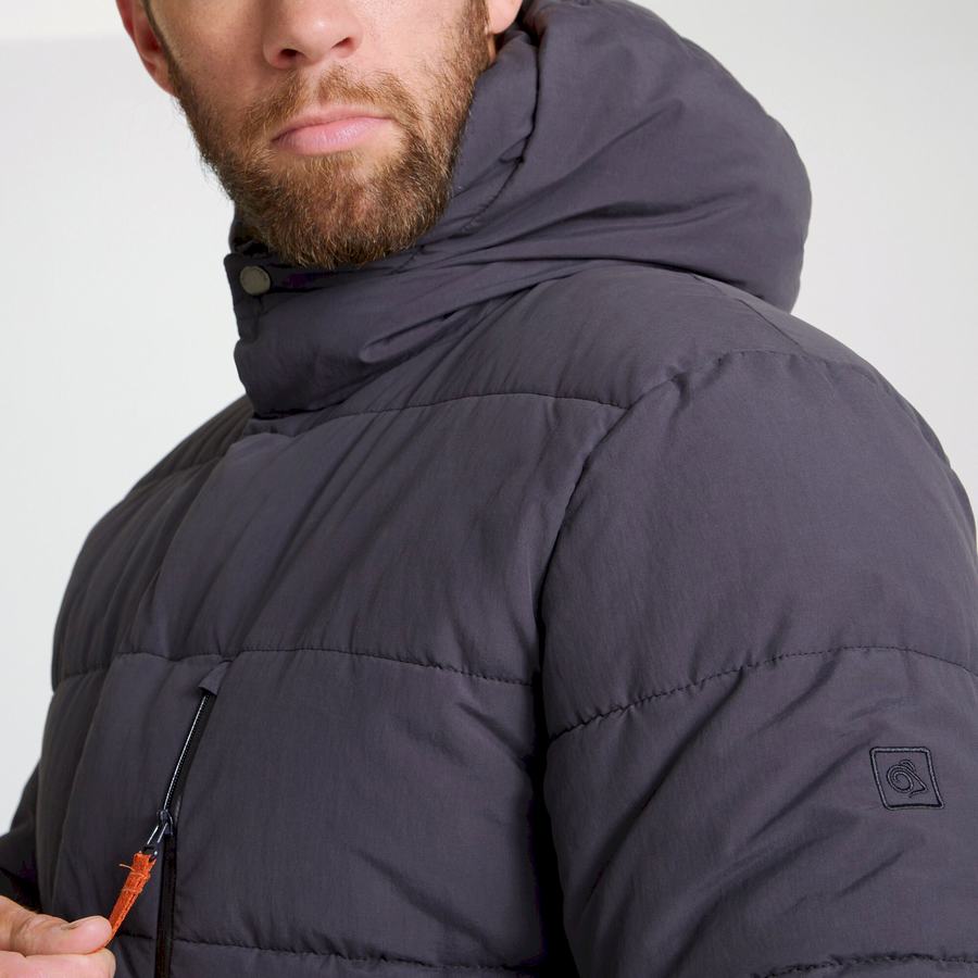 Men's Craghoppers Insulated Cromarty Jackets Navy | CUL2575YQ