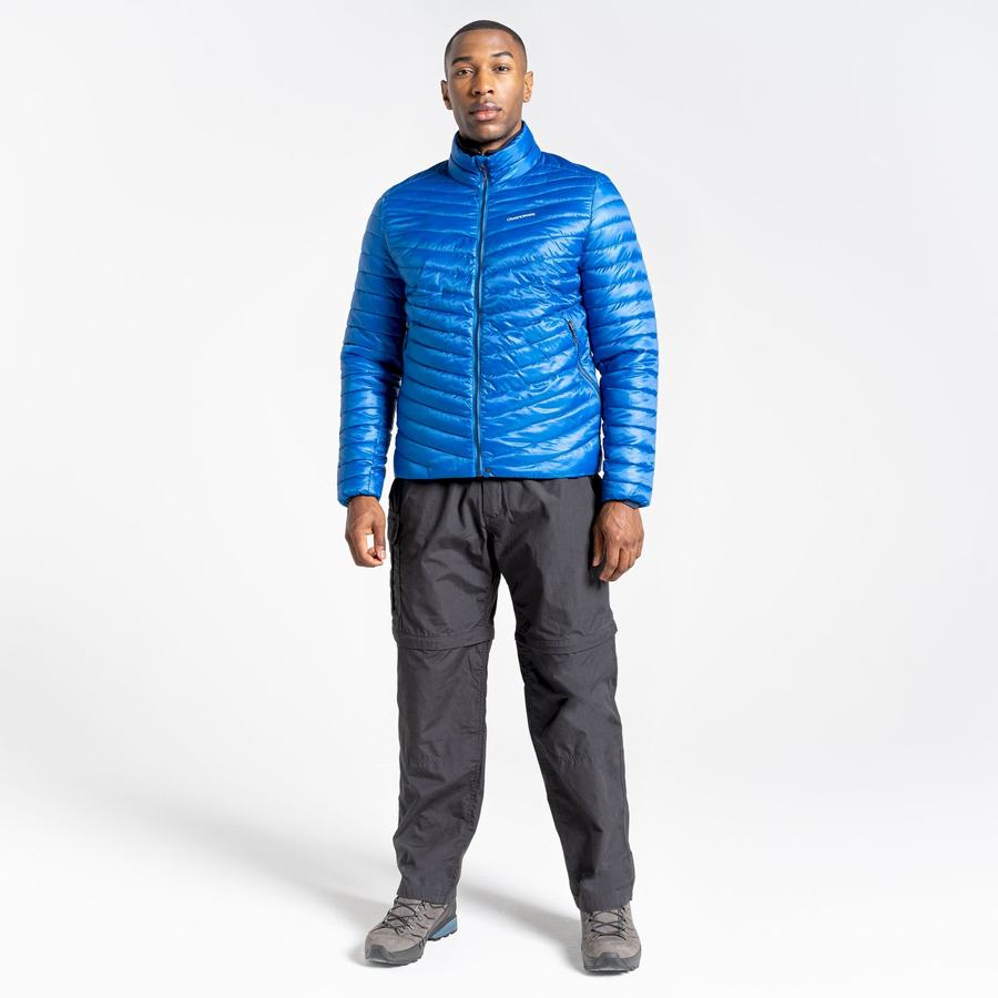 Men's Craghoppers Insulated ExpoLite Jackets Blue | MIC9647AO