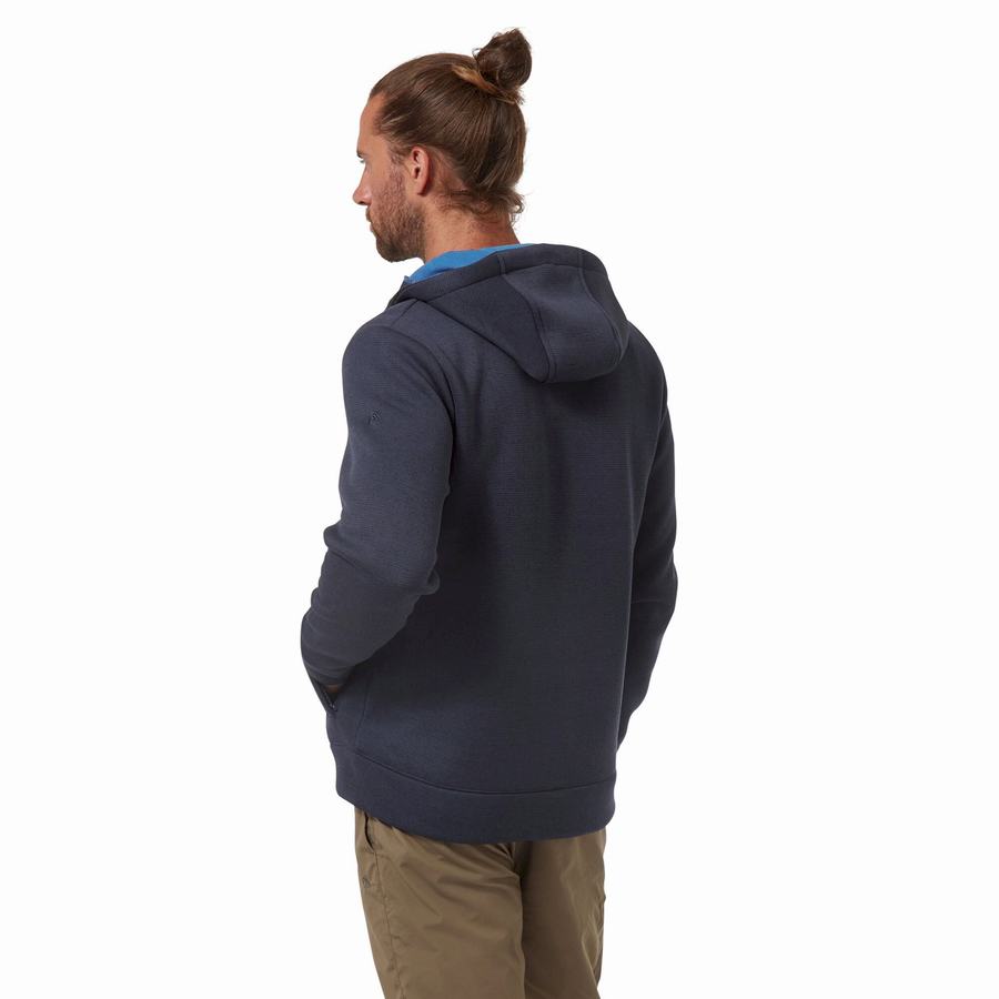 Men's Craghoppers Kinson Sweaters Blue Navy | UNO618NT