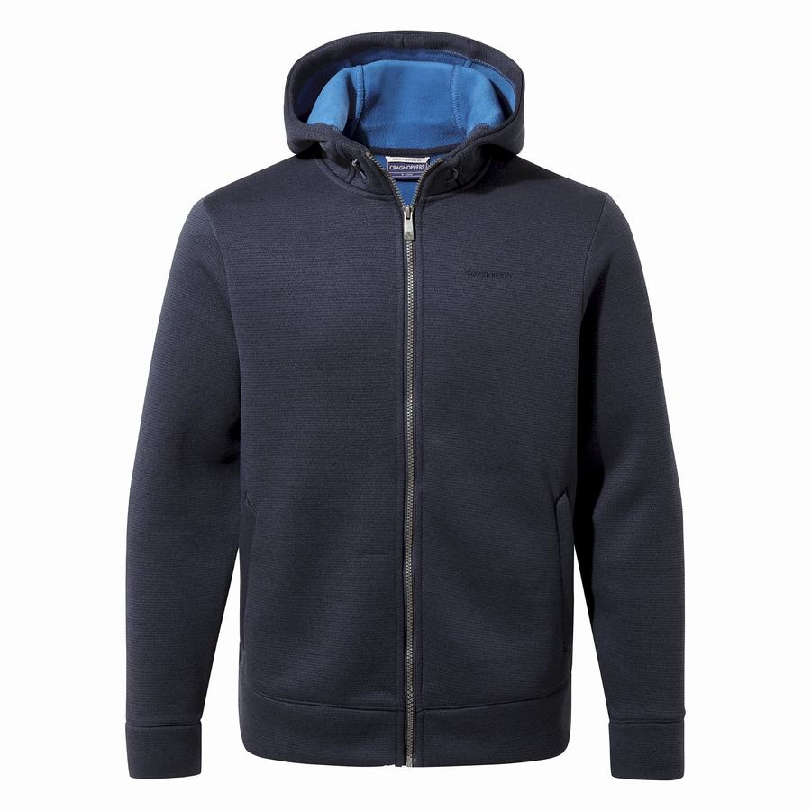 Men's Craghoppers Kinson Sweaters Blue Navy | UNO618NT