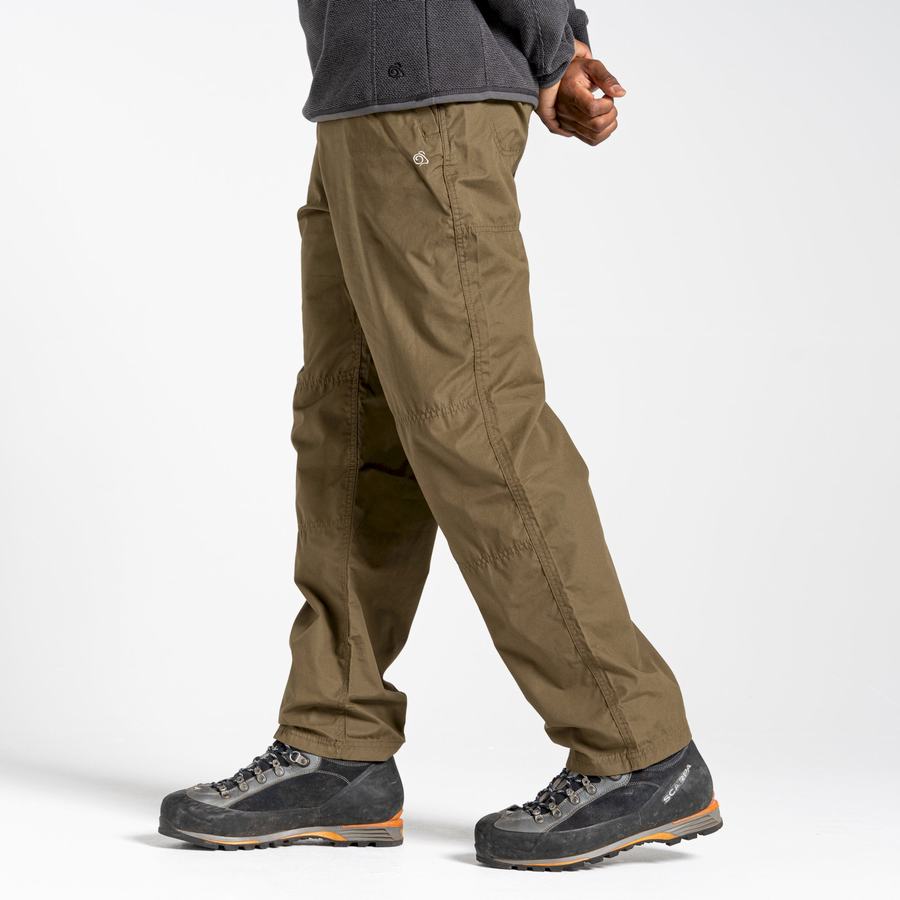 Men's Craghoppers Kiwi Classic Trousers Dark Green | BUZ7352XC