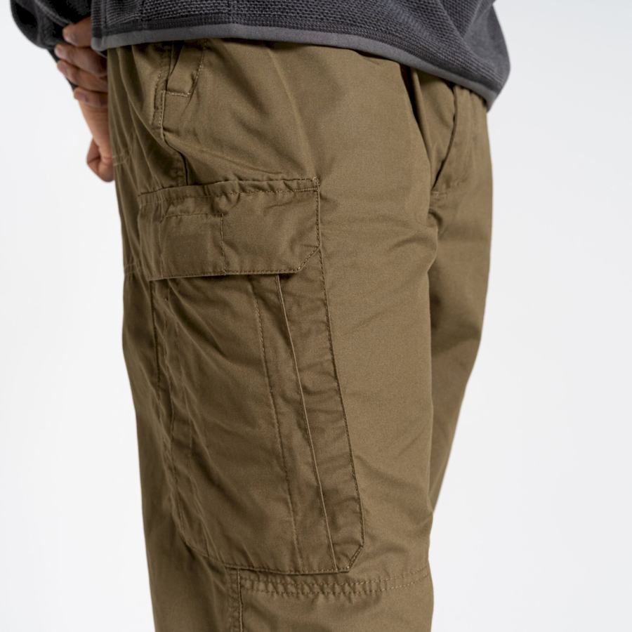 Men's Craghoppers Kiwi Classic Trousers Dark Green | BUZ7352XC