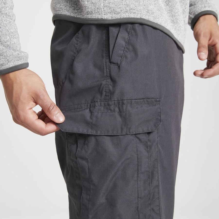 Men's Craghoppers Kiwi Classic Trousers Black | DDH9537VM