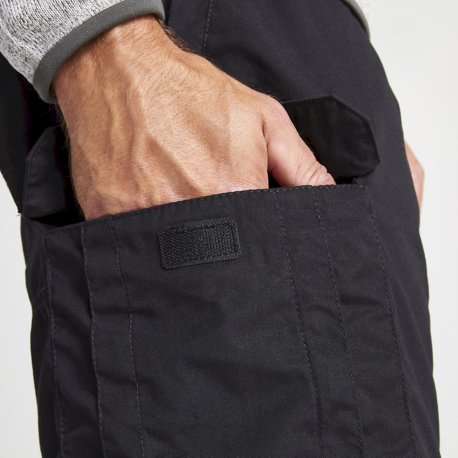 Men's Craghoppers Kiwi Classic Trousers Black | NFR5479XD