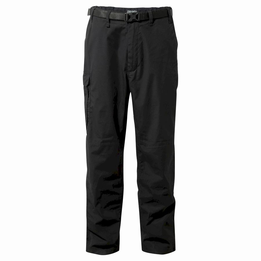 Men's Craghoppers Kiwi Classic Trousers Black | NFR5479XD