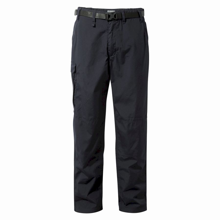 Men's Craghoppers Kiwi Classic Trousers Navy | SYV3225PB