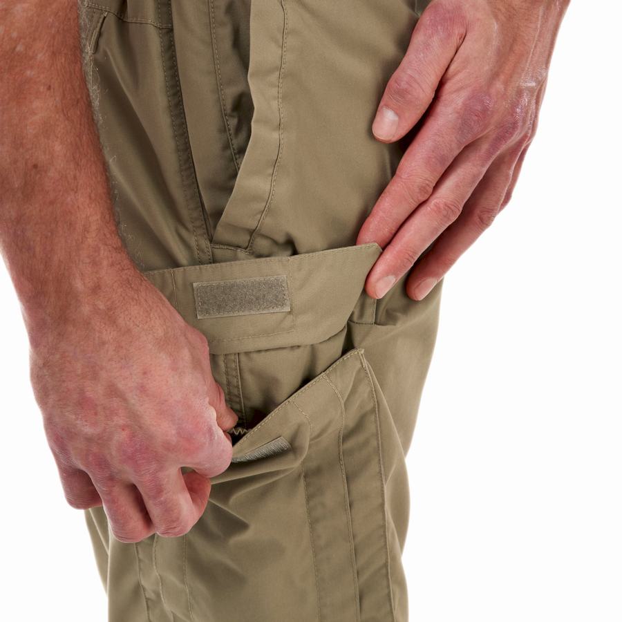 Men's Craghoppers Kiwi Long Shorts Khaki | MSV192HO