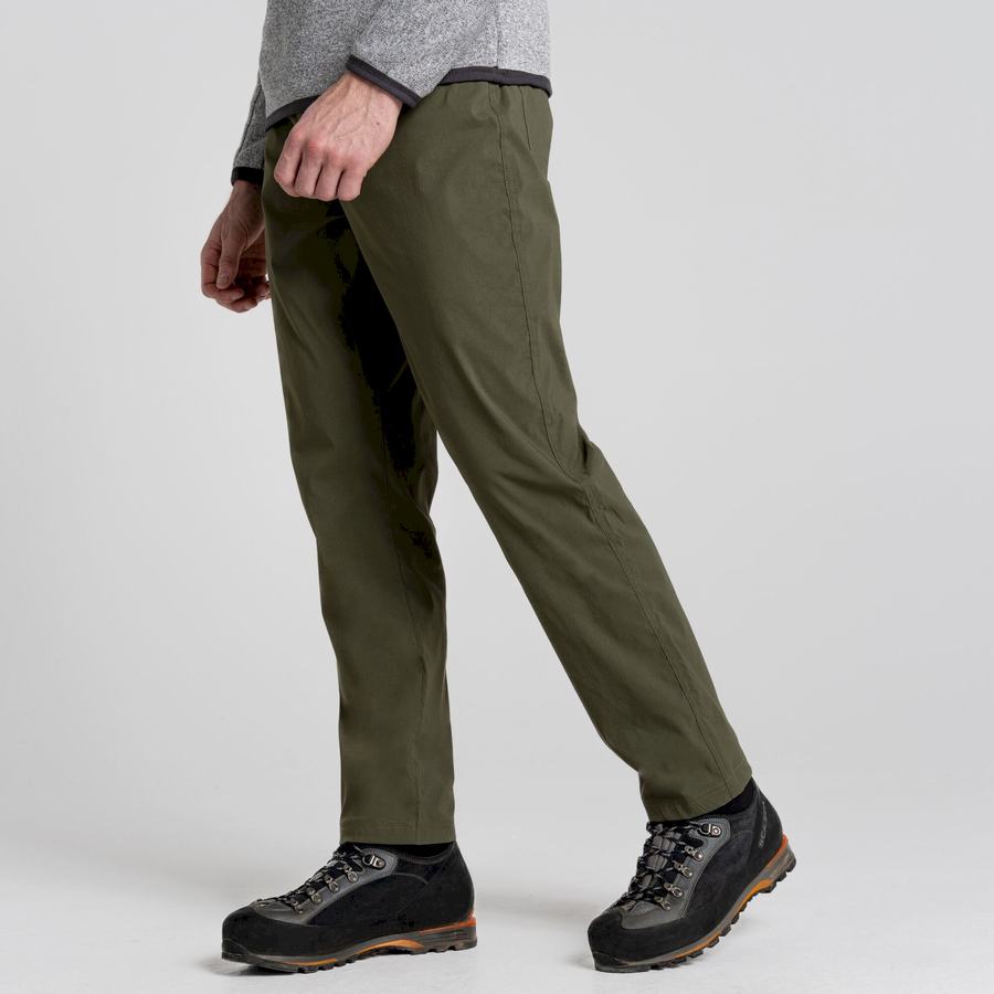 Men's Craghoppers Kiwi Pro 5 Pocket Trousers Green | FXH2293WT