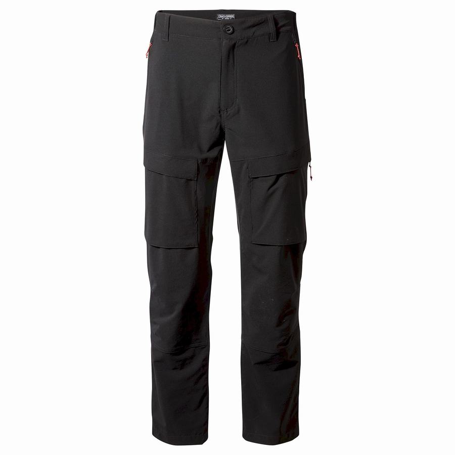 Men's Craghoppers Kiwi Pro Expedition Trousers Black | BOY3779UT