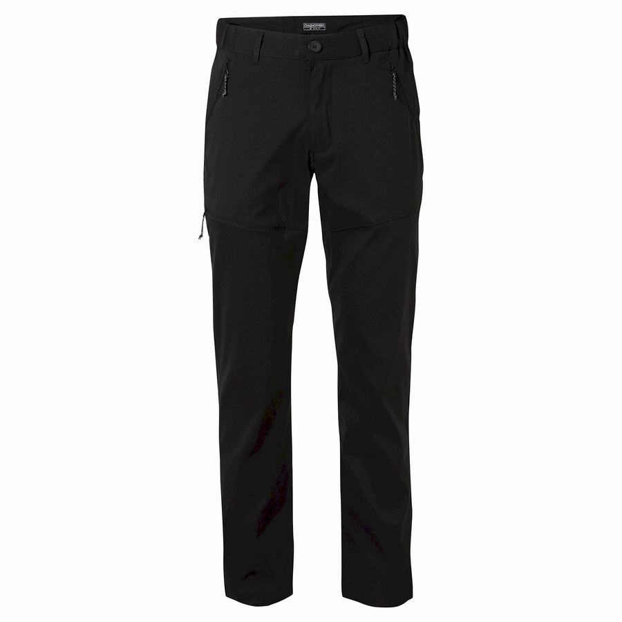 Men's Craghoppers Kiwi Pro II Trousers Black | AUM3419RN