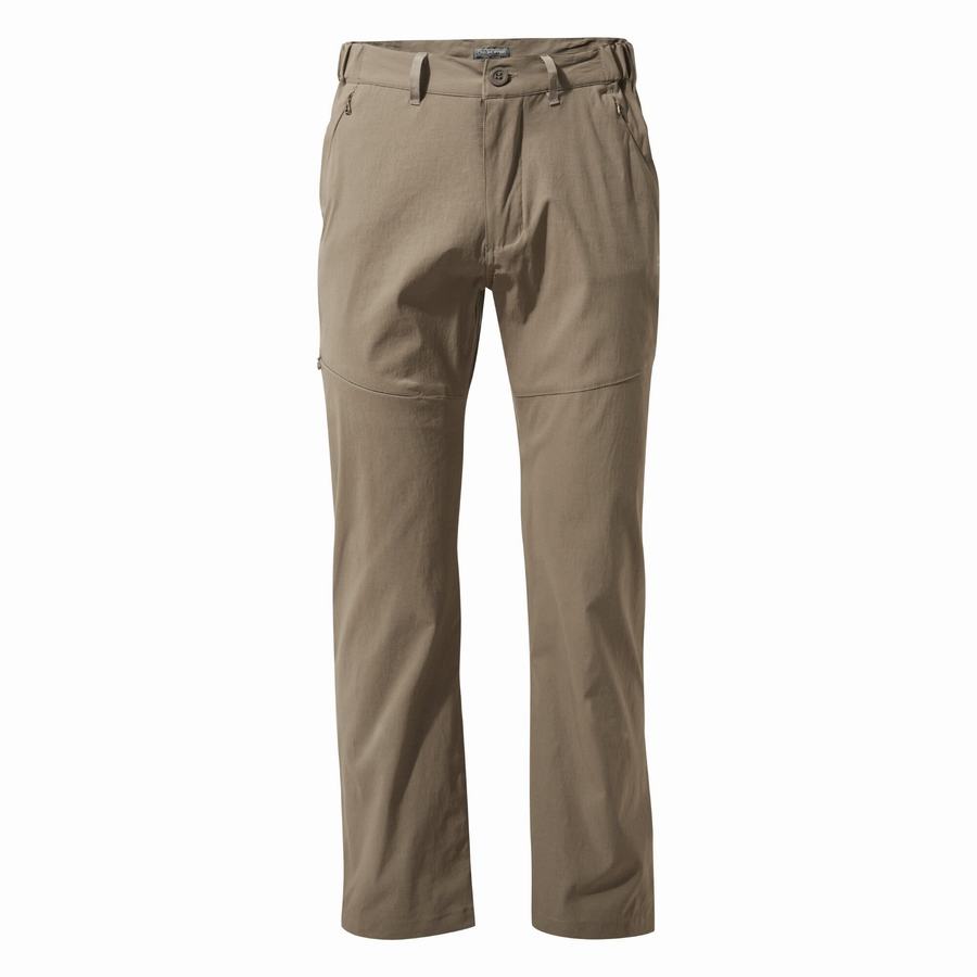 Men's Craghoppers Kiwi Pro II Trousers Khaki | SJQ4377IE