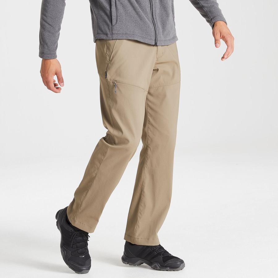 Men's Craghoppers Kiwi Pro II Trousers Khaki | SJQ4377IE