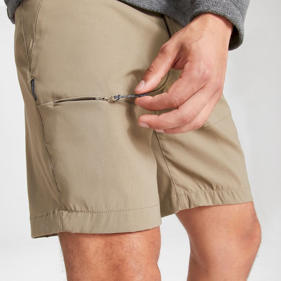 Men's Craghoppers Kiwi Pro Shorts Khaki | PSI9939LJ