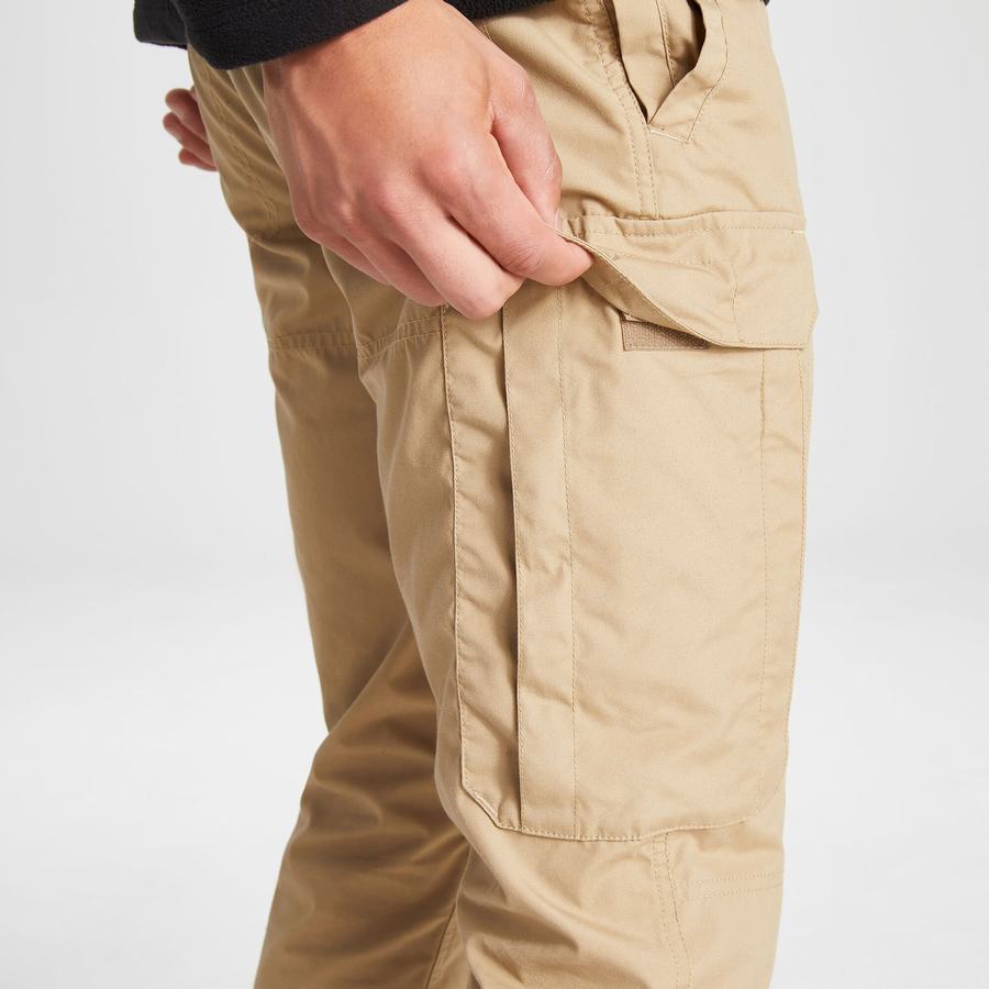 Men's Craghoppers Kiwi Slim Trousers Khaki | PVI1399PU