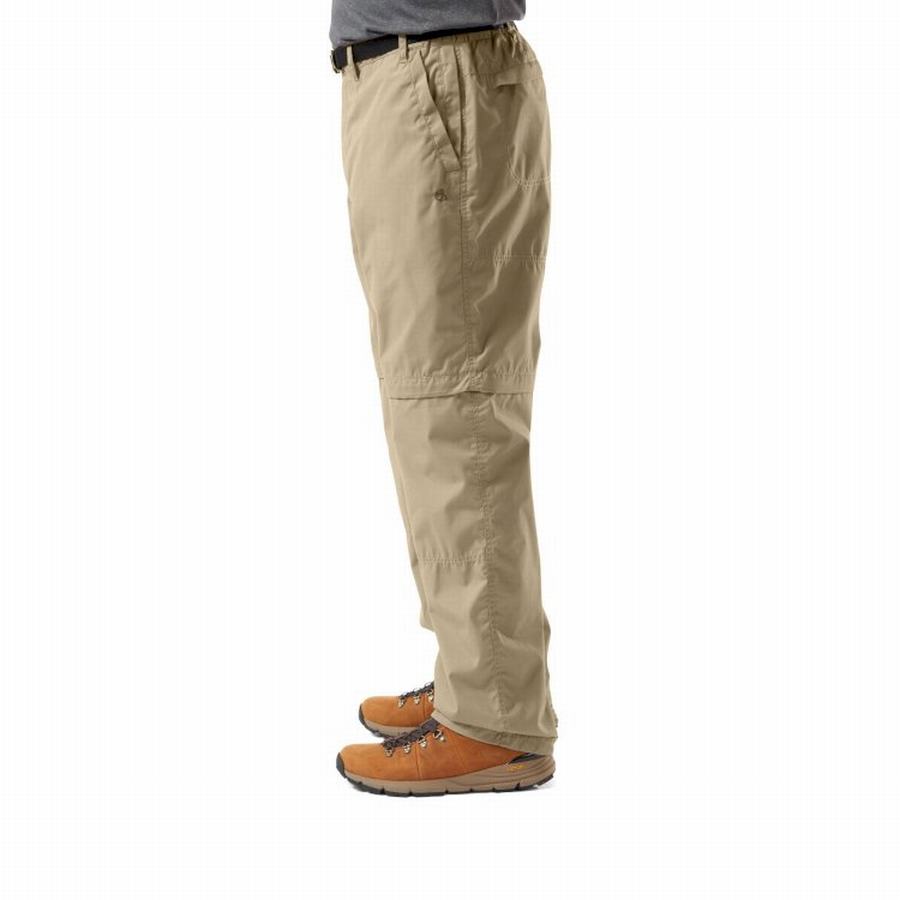 Men's Craghoppers Kiwi Trousers Khaki | RHZ4390VX