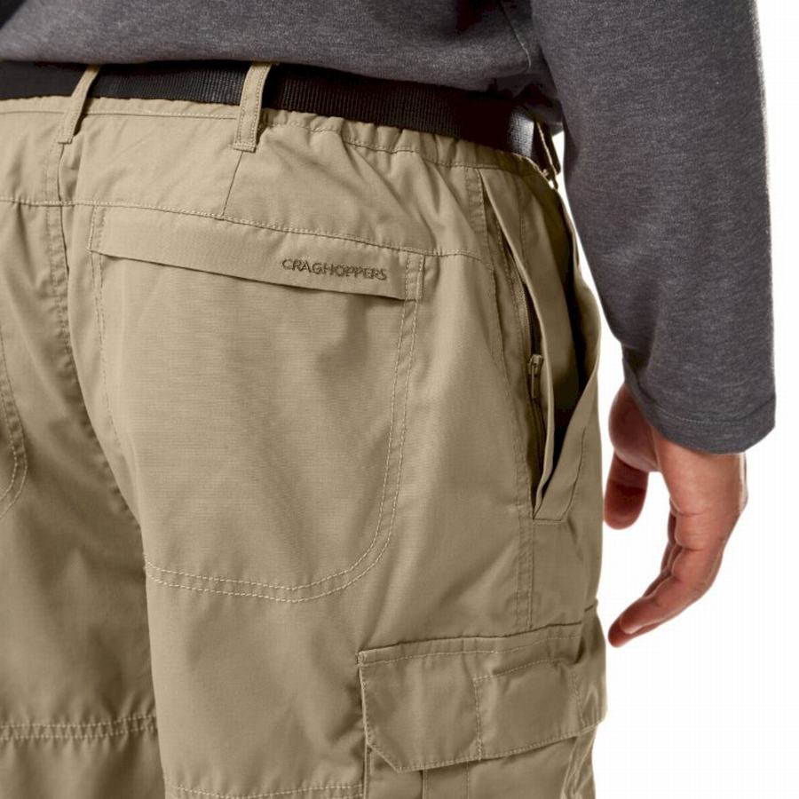 Men's Craghoppers Kiwi Trousers Khaki | RHZ4390VX