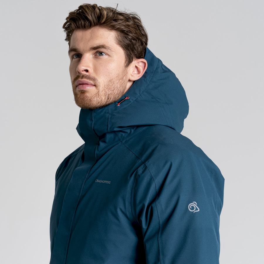 Men's Craghoppers Lorton Thermic Jackets Dark Blue | GVC1158QV