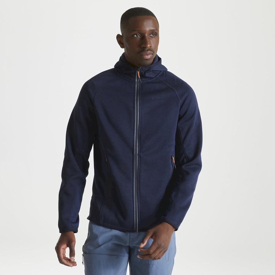 Men's Craghoppers Mannix Sweaters Blue Navy | EQA519YP