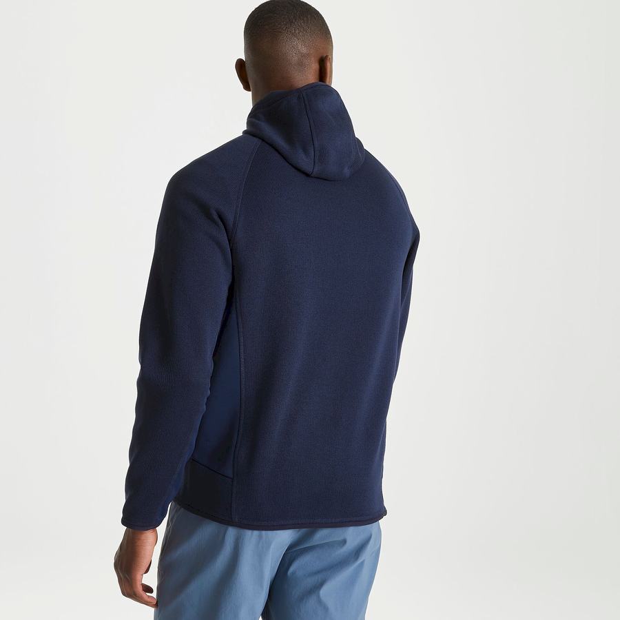 Men's Craghoppers Mannix Sweaters Blue Navy | EQA519YP