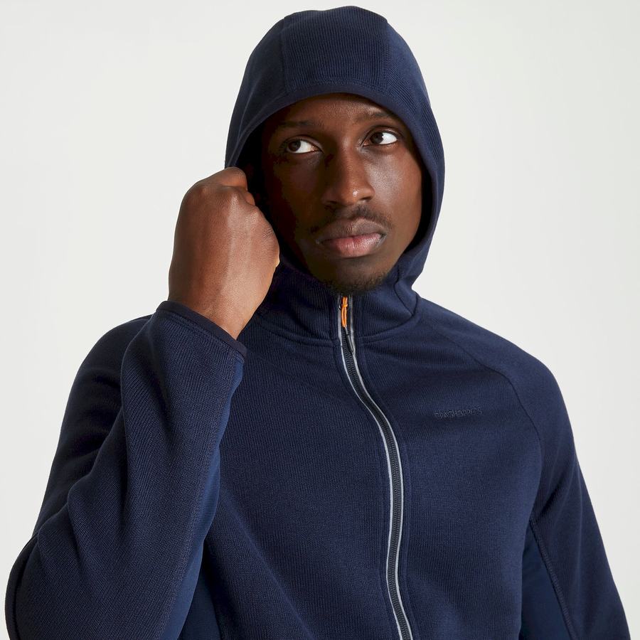 Men's Craghoppers Mannix Sweaters Blue Navy | EQA519YP