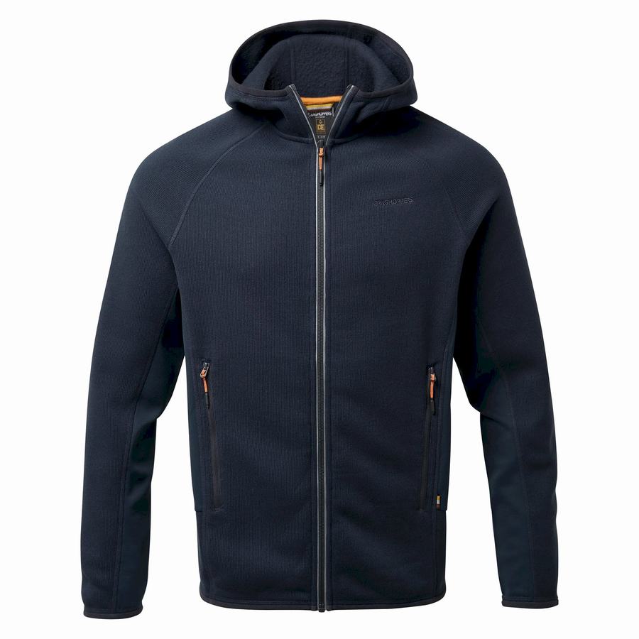 Men's Craghoppers Mannix Sweaters Blue Navy | EQA519YP