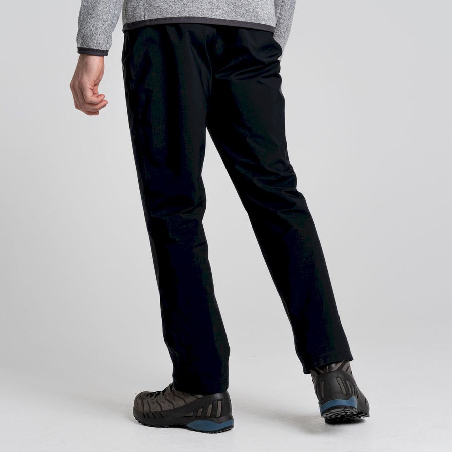 Men's Craghoppers Nogales Gore-Tex Trousers Black | TYO9660JF