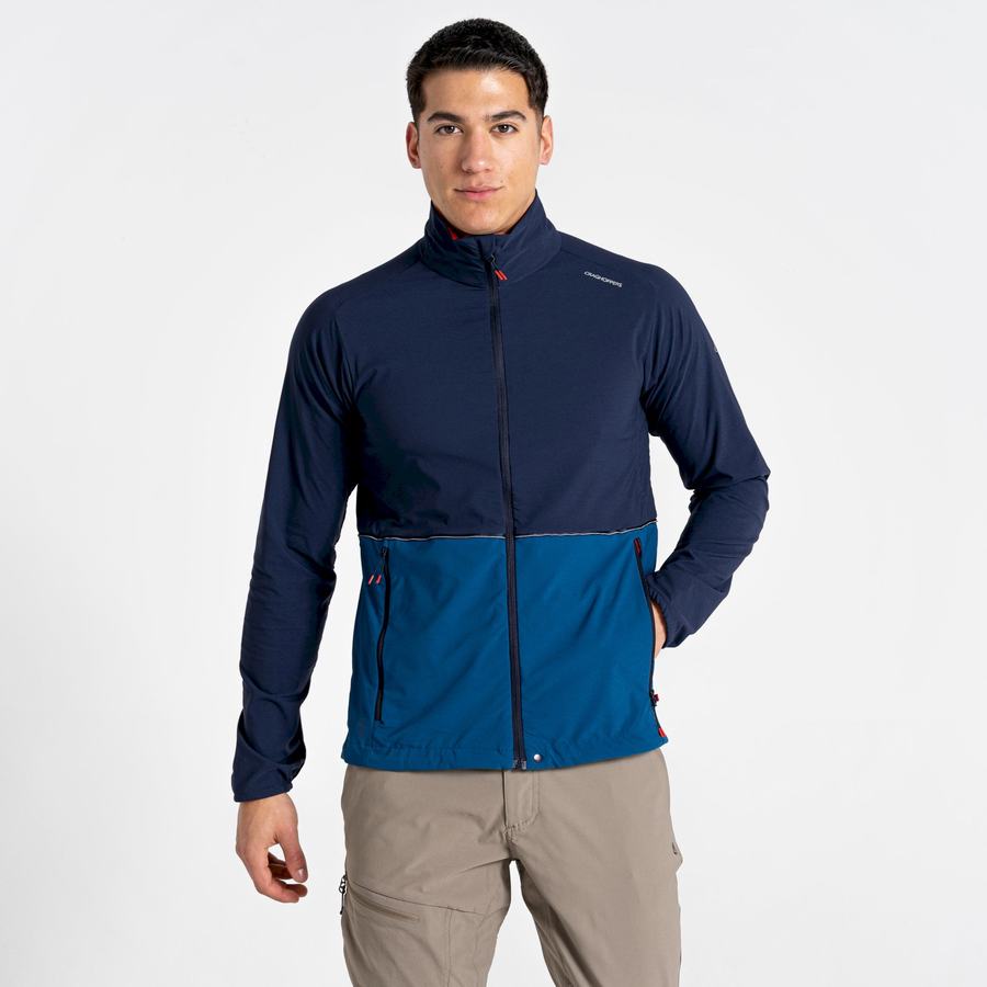 Men's Craghoppers NosiLife Active Jackets Blue Navy Blue | FEI4440NX