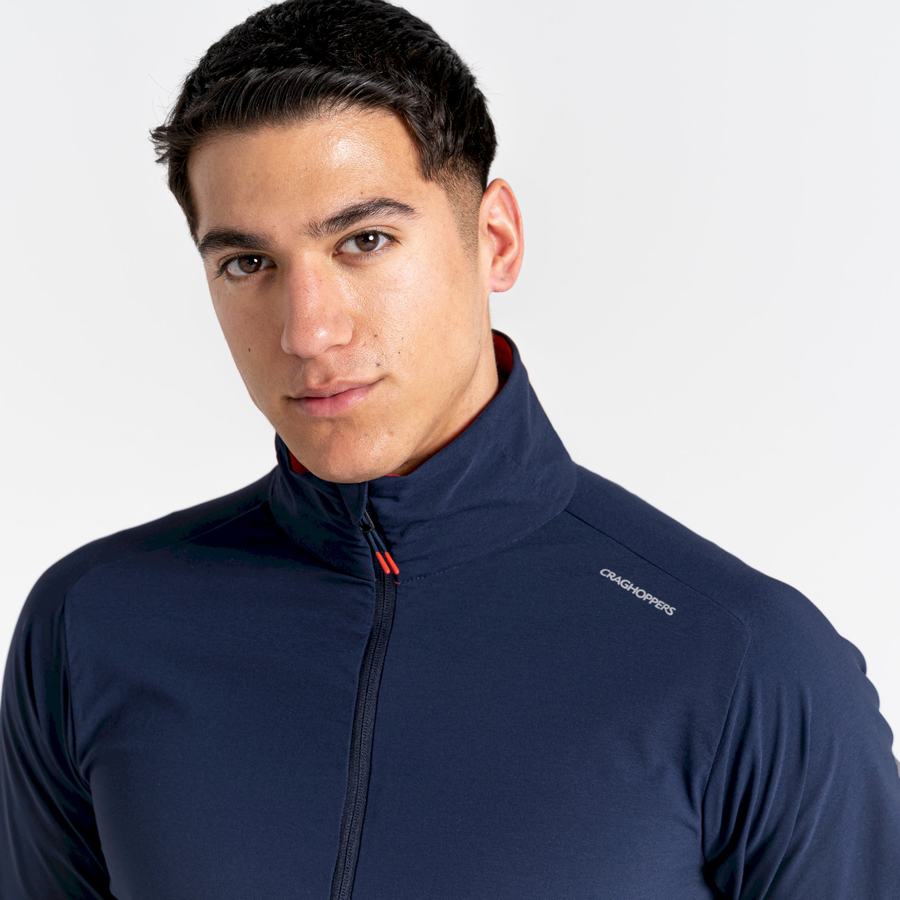 Men's Craghoppers NosiLife Active Jackets Blue Navy Blue | FEI4440NX