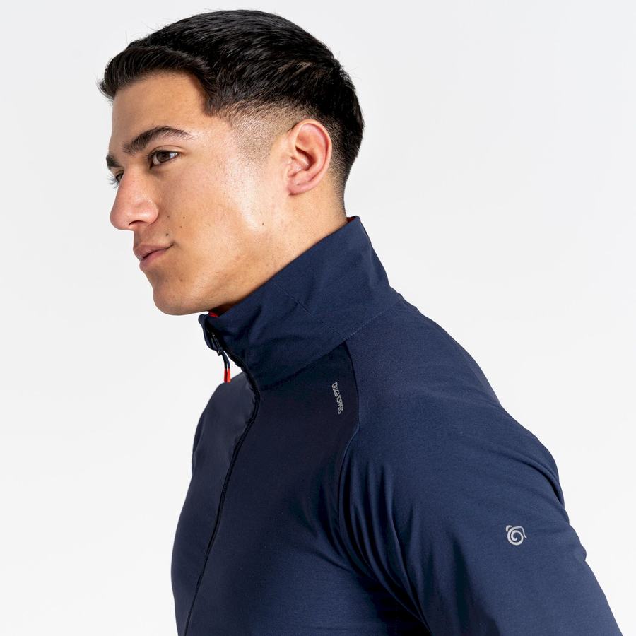 Men's Craghoppers NosiLife Active Jackets Blue Navy Blue | FEI4440NX