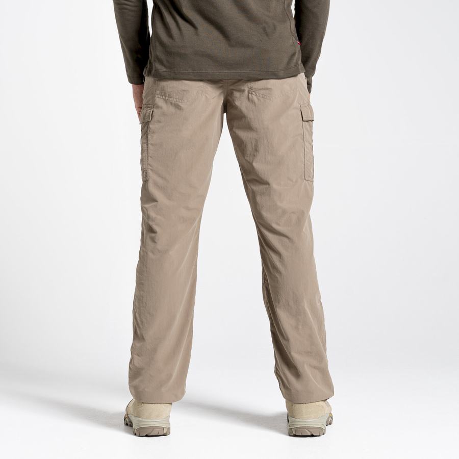 Men's Craghoppers NosiLife Cargo II Trousers Khaki | QVB669ZJ