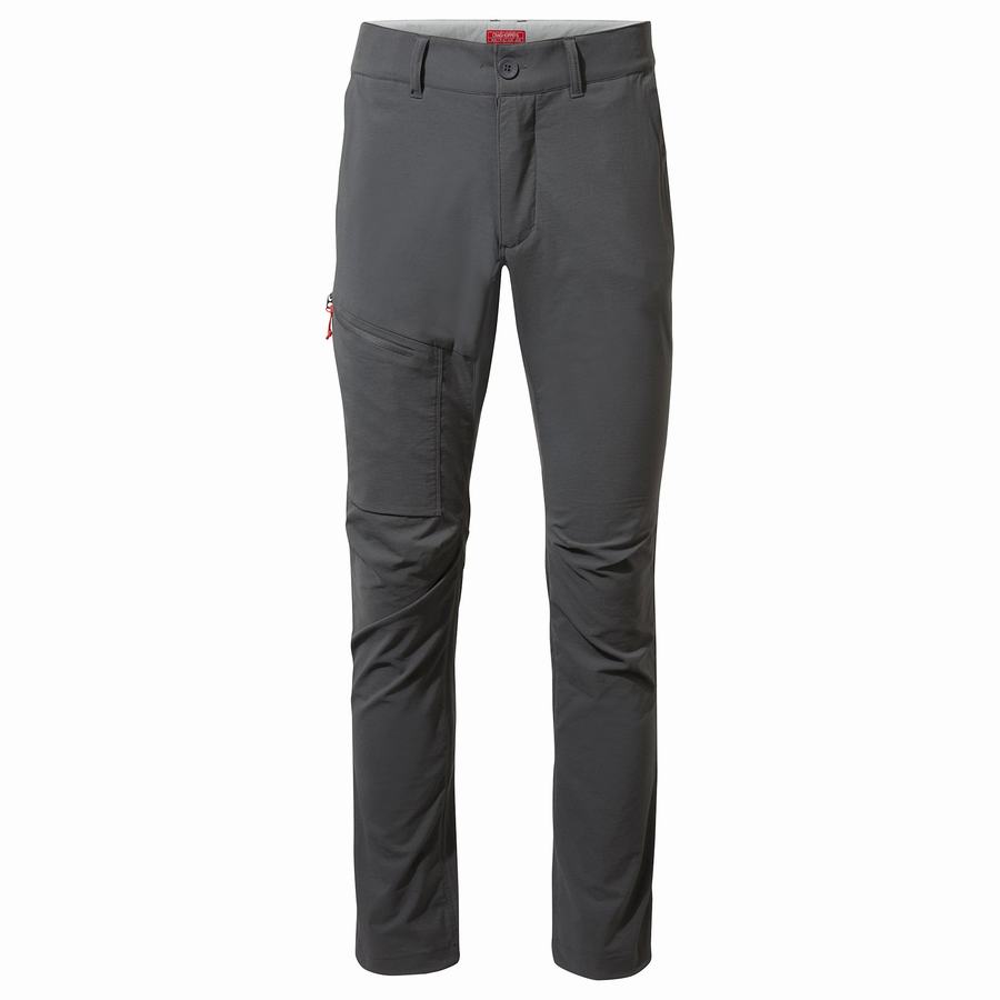 Men's Craghoppers NosiLife Pro Active Trousers Dark Grey | LJR8950LN