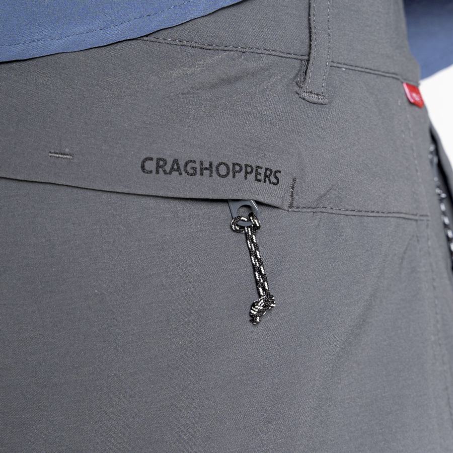 Men's Craghoppers NosiLife Pro Active Trousers Dark Grey | LJR8950LN