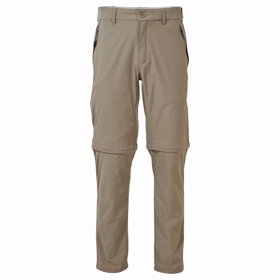 Men's Craghoppers NosiLife Pro II Trousers Khaki | QVF9361CK