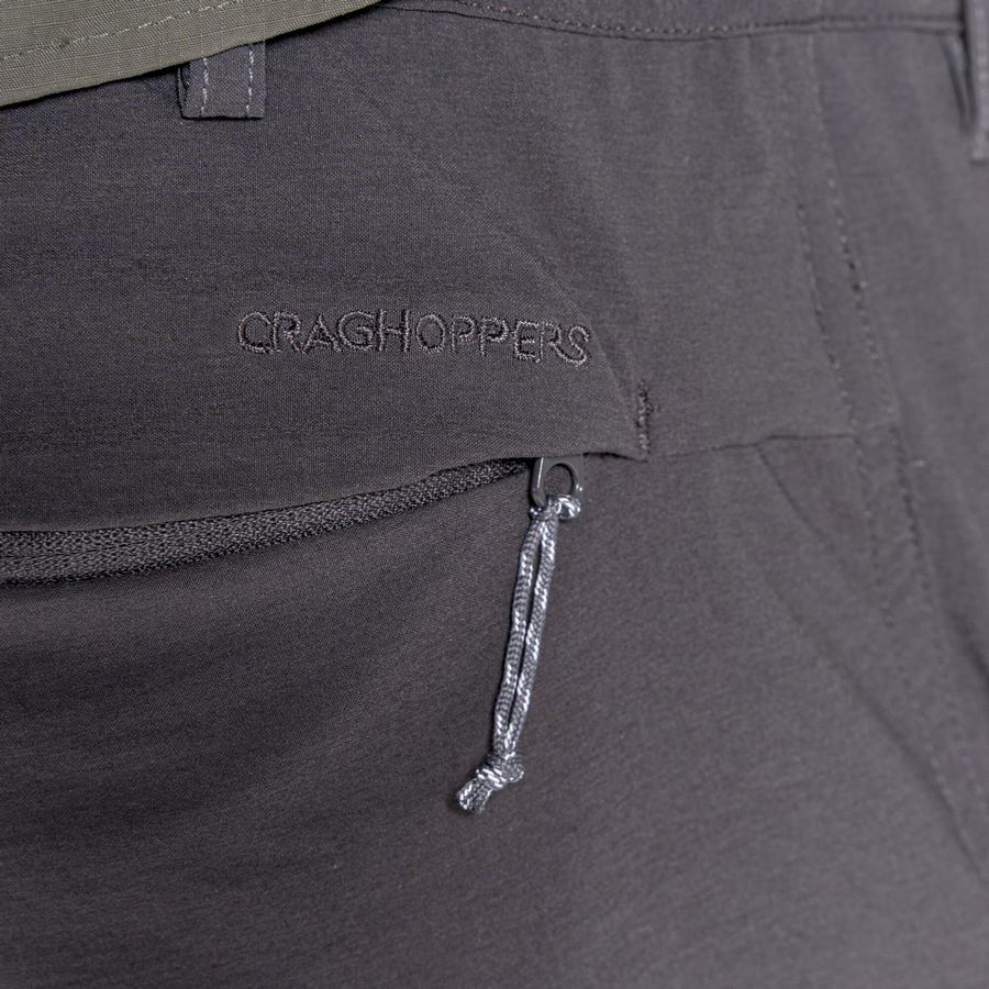 Men's Craghoppers NosiLife Pro II Trousers Black | RBW3464NW