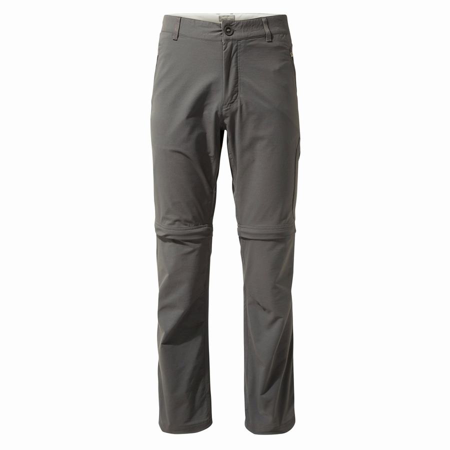 Men's Craghoppers NosiLife Pro II Trousers Grey | UUZ3254BY