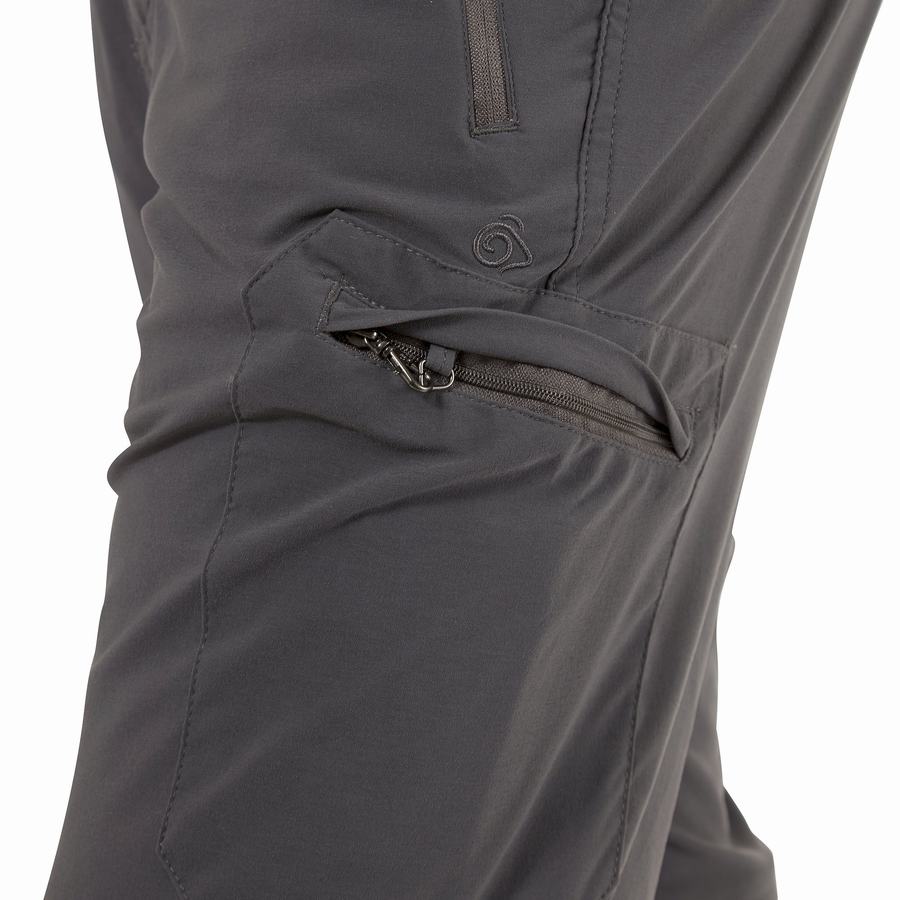 Men's Craghoppers NosiLife Pro II Trousers Grey | UUZ3254BY