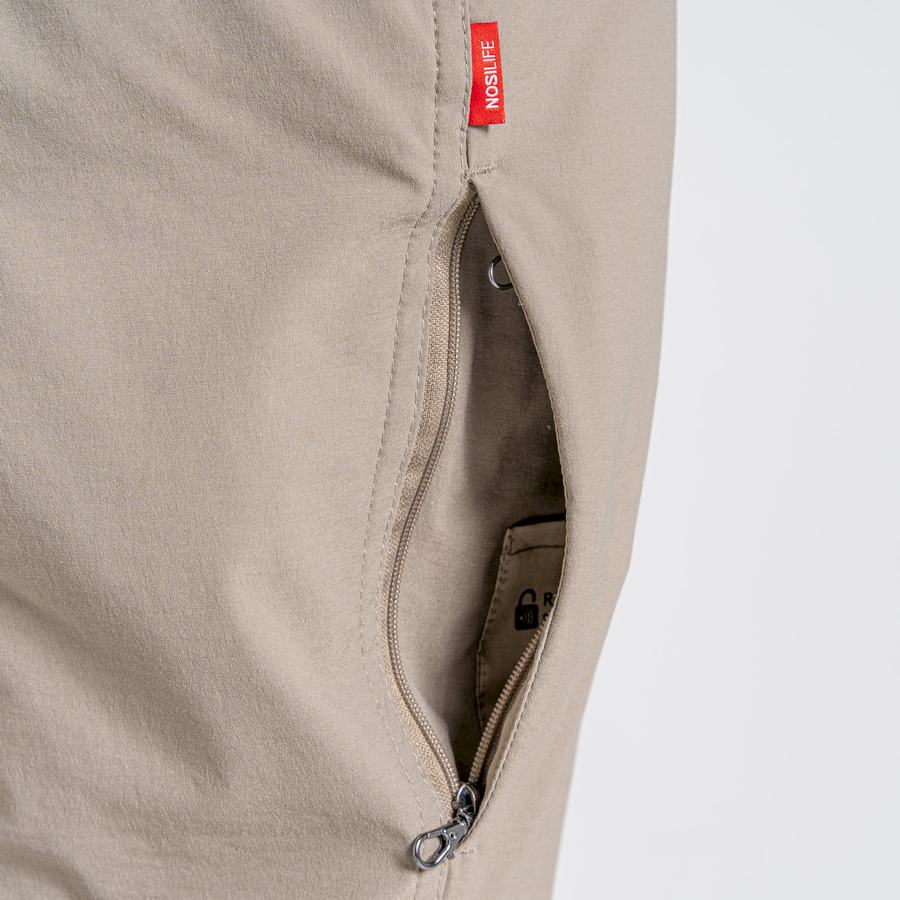 Men's Craghoppers NosiLife Pro II Trousers Khaki | VEP7054GR